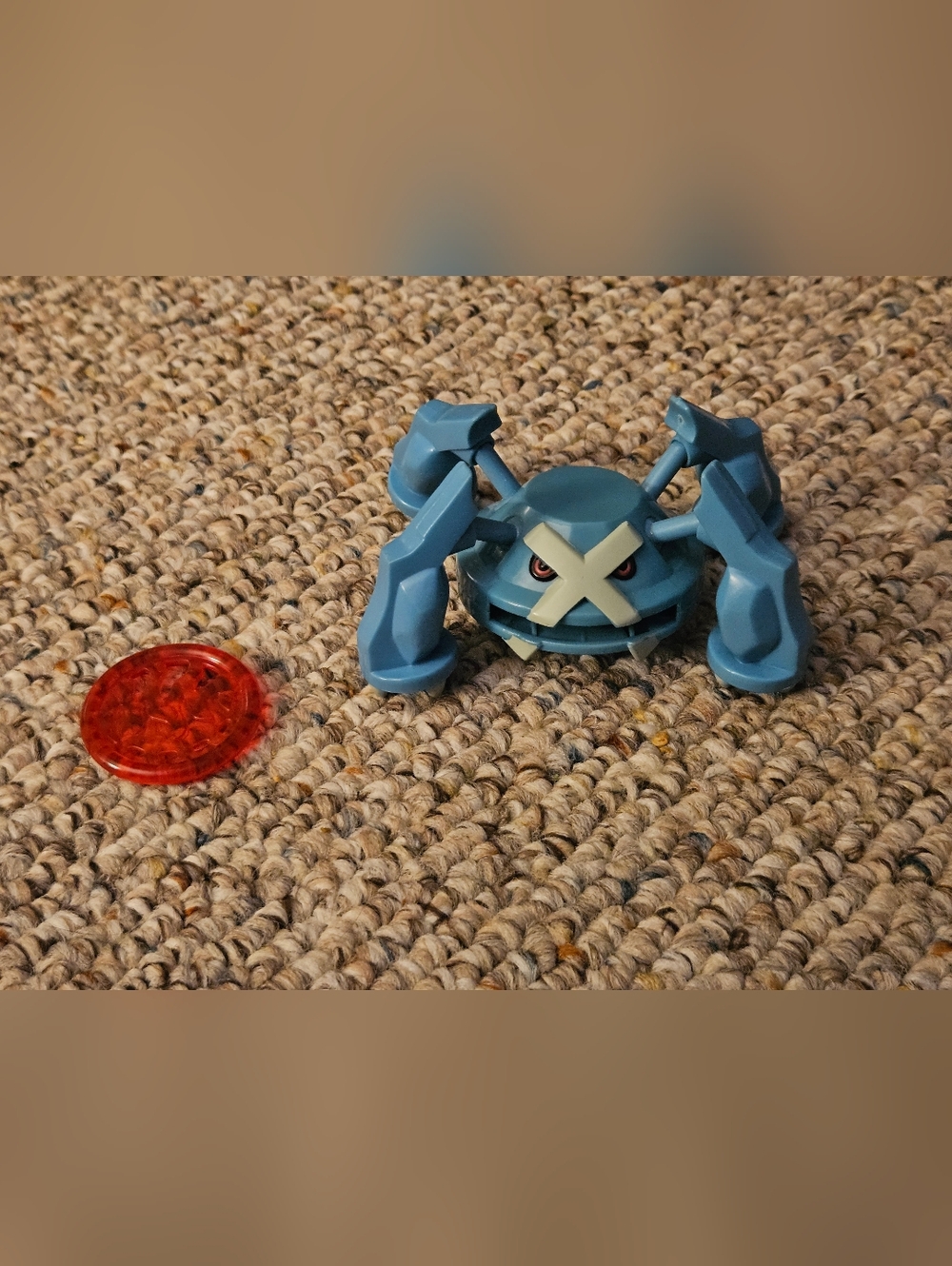 2004 Hasbro Pokemon Metagross Figure With Shooting Disc